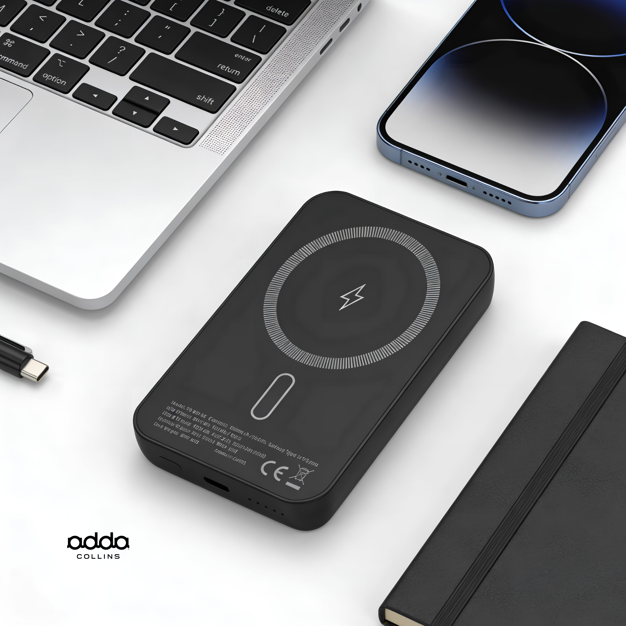 Powerbank 5000mAh — magnetic