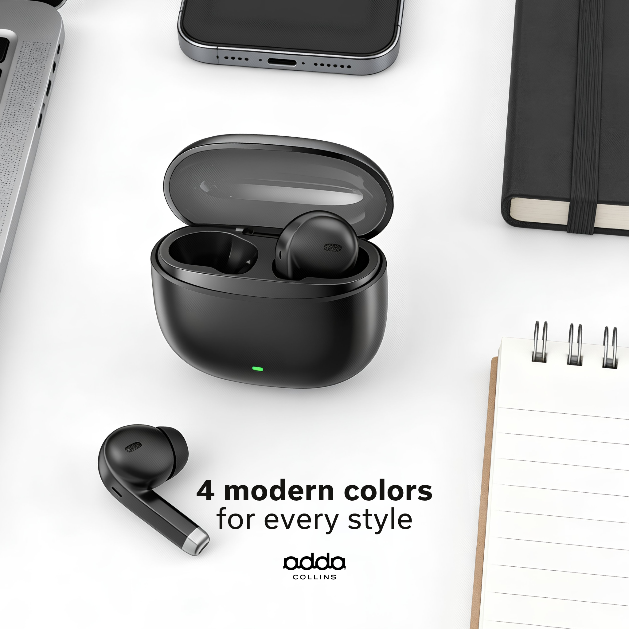 Sparkle 2.0 wireless headphones — gunmetal