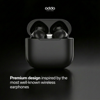 AdPods wireless headphones — black