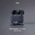 AdPods wireless headphones — midnight blue