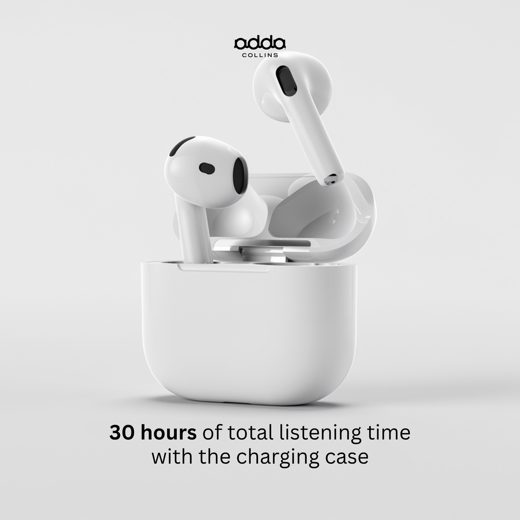 AdPods wireless headphones — white