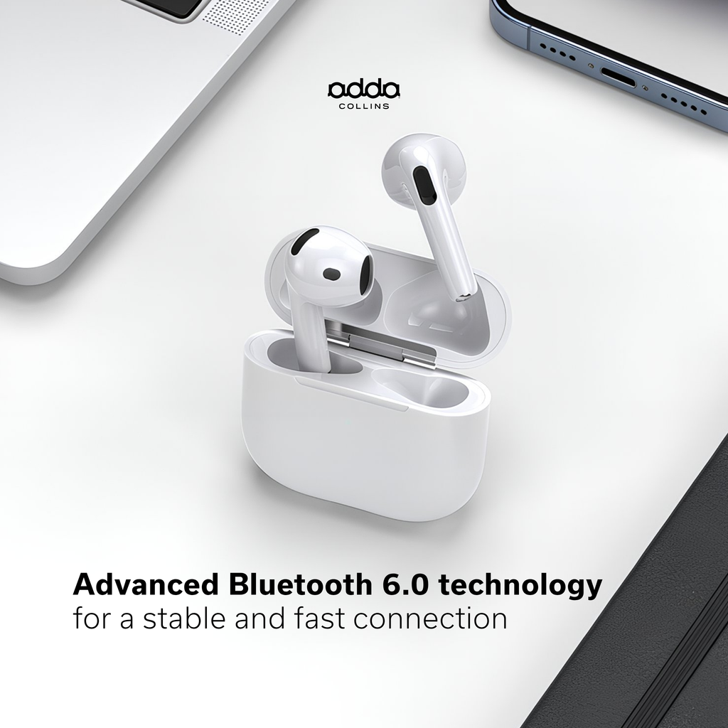 AdPods wireless headphones — white