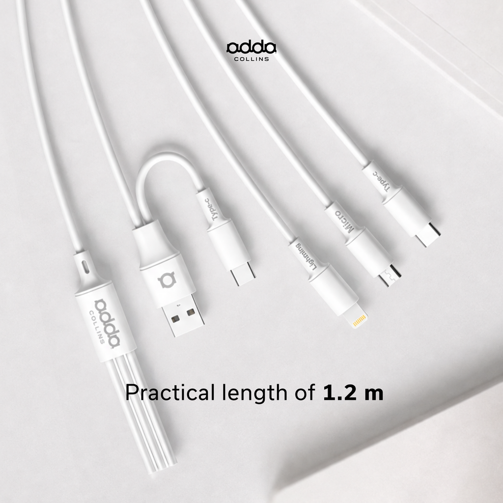 3-in-2 multi-charge cable
