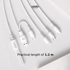 3-in-2 multi-charge cable
