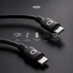USB-C cable — 60W, black
