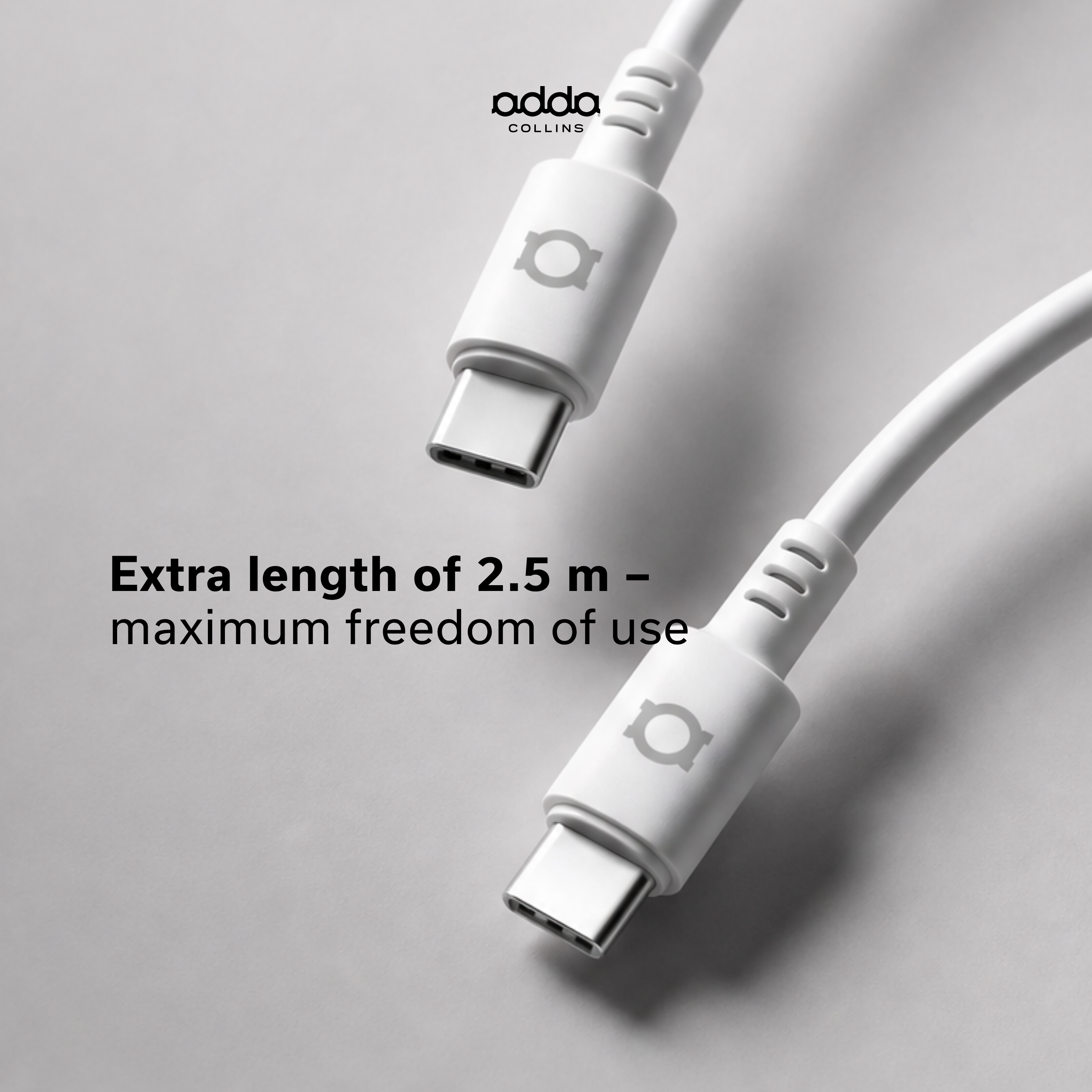 USB-C cable — 60W, 2.5m