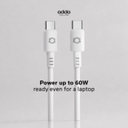 USB-C cable — 60W, white