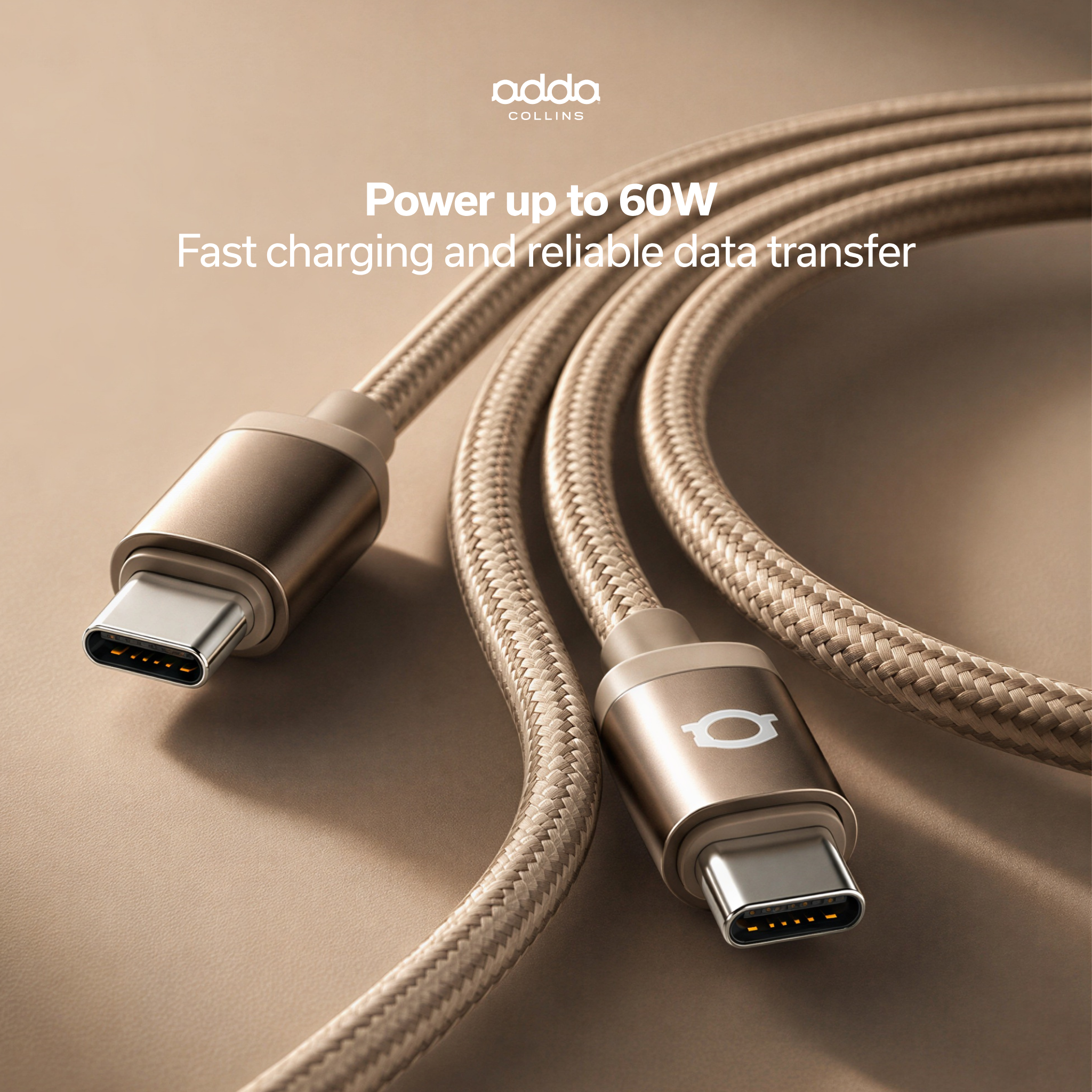 USB-C 60 W, boja šampanjca
