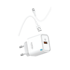 10W wall charger — with USB-C cable