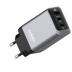67W GaN wall charger — 3 ports