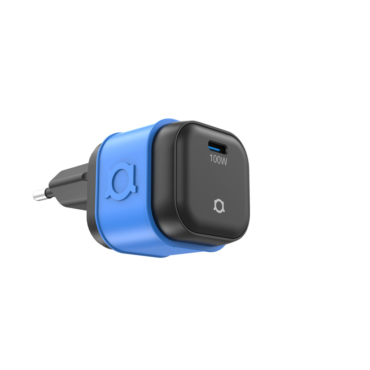 100W GaN charger side view