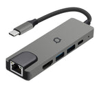 5-in-1 USB-C hub — Ethernet