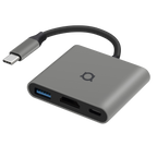 3-in-1 USB-C hub