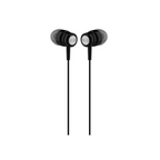 Action wired headphones — black
