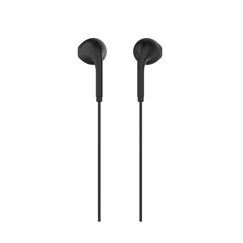 Macaron wired earphones — black