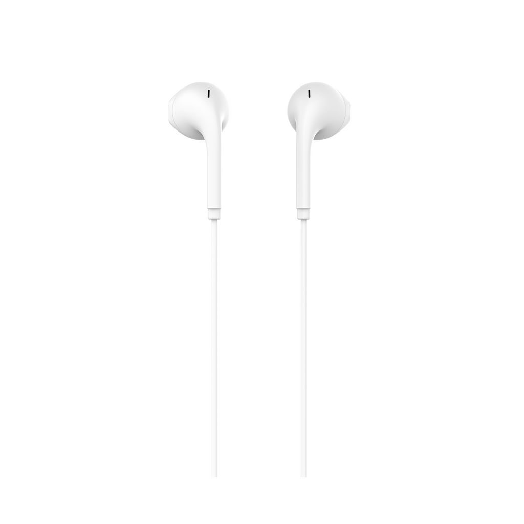 Macaron wired earphones — white