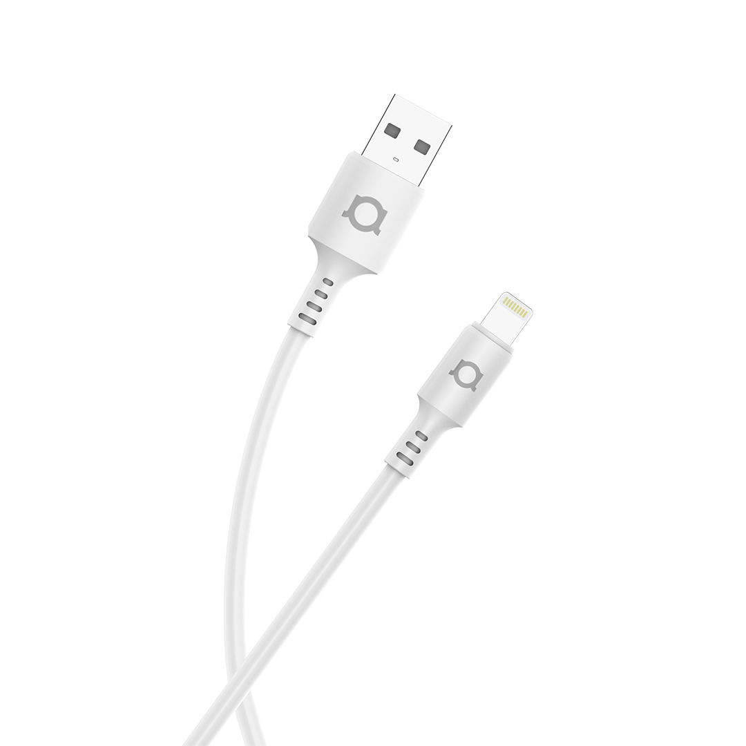 USB-A to Lightning cable — premium