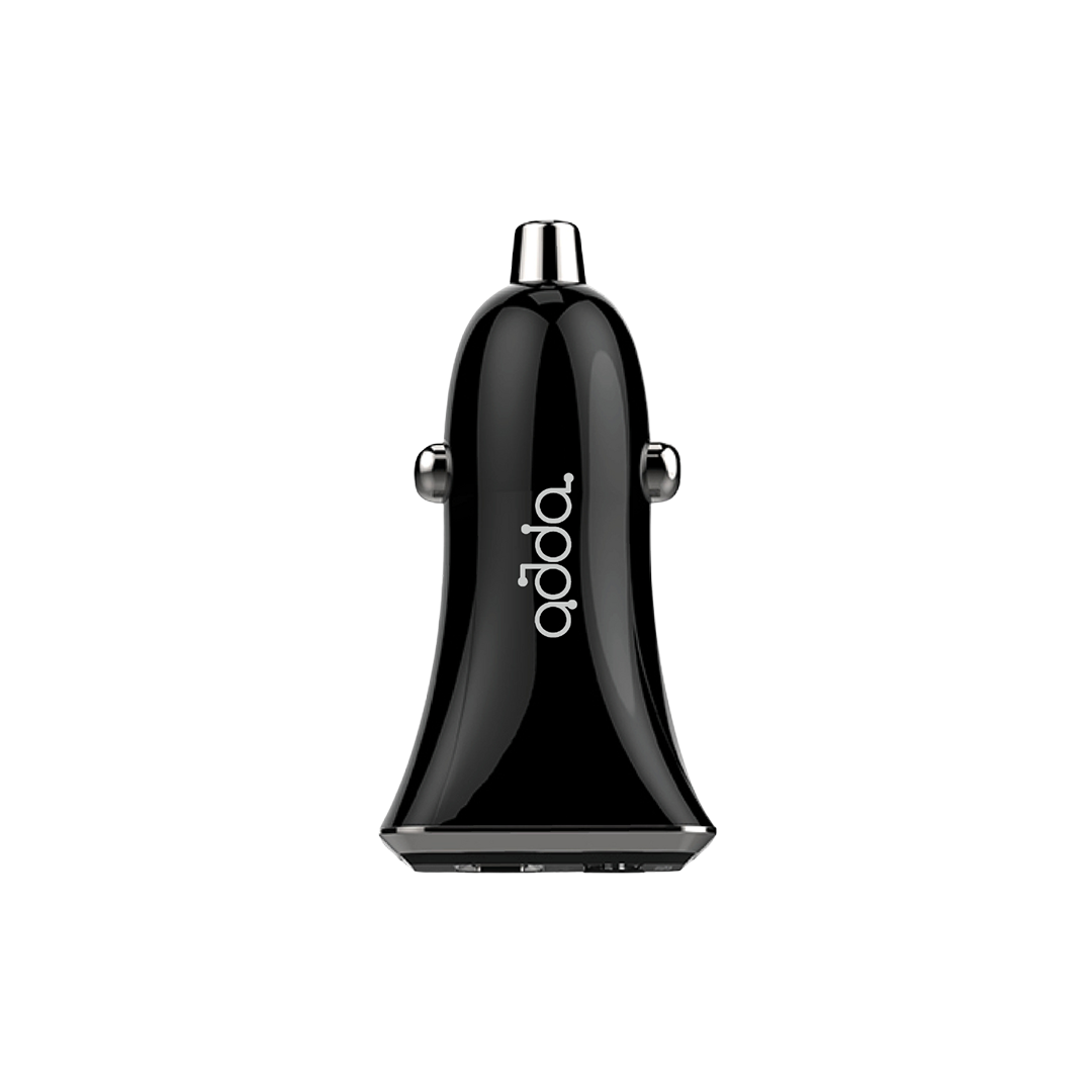 Auto punjač Adda Collins CC-002-BK, Fusion Car Charger 2u1, QC3.0 USB-A + 2.4A Type-C, crni