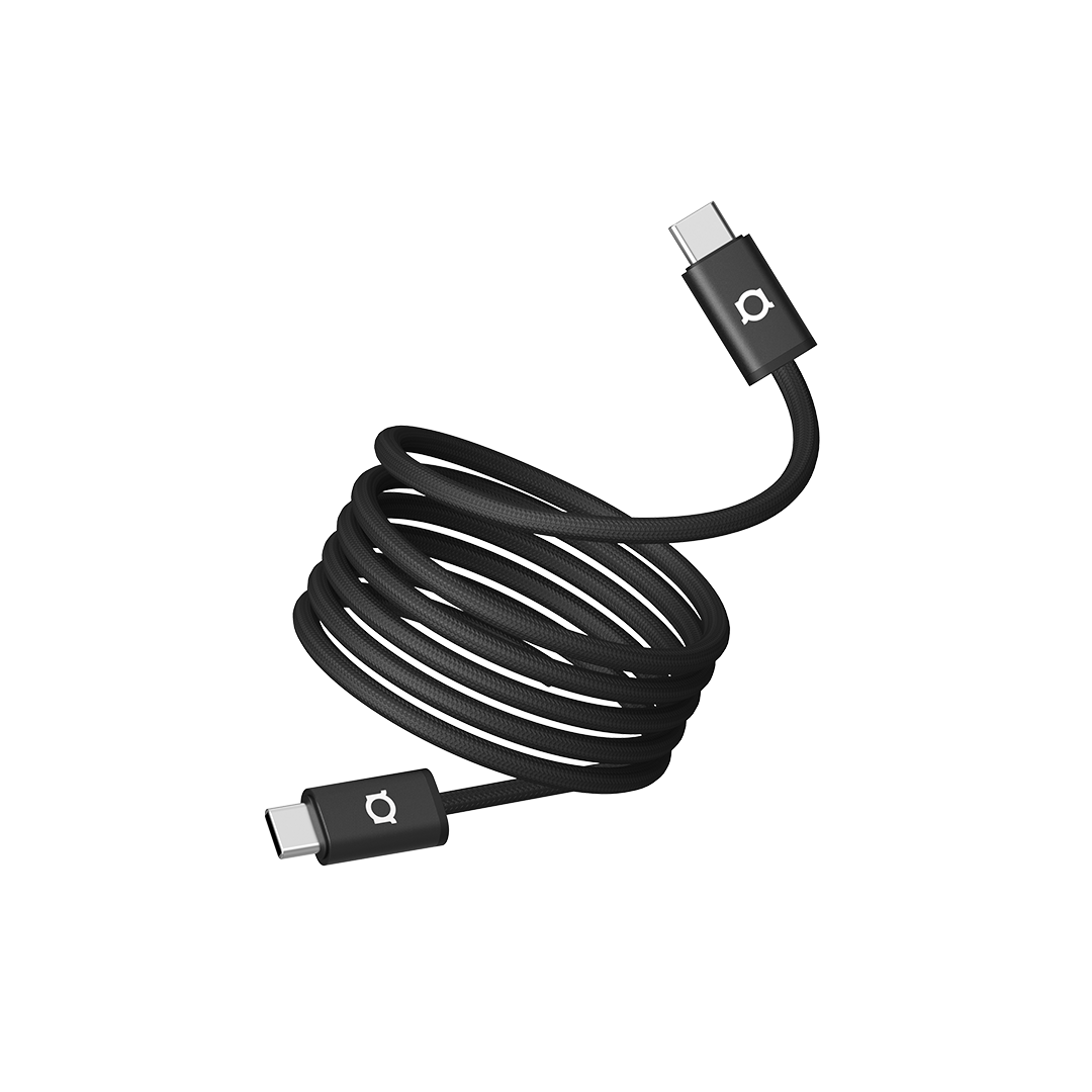 Kabel Adda Collins USB-003-BK, magnetski, Type C na Type C, 1.2m, 60w, crni